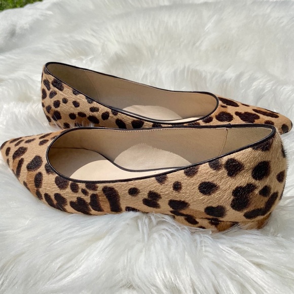 Cole Haan Shoes - Cole Haan Calf Hair Leopard Print Flats